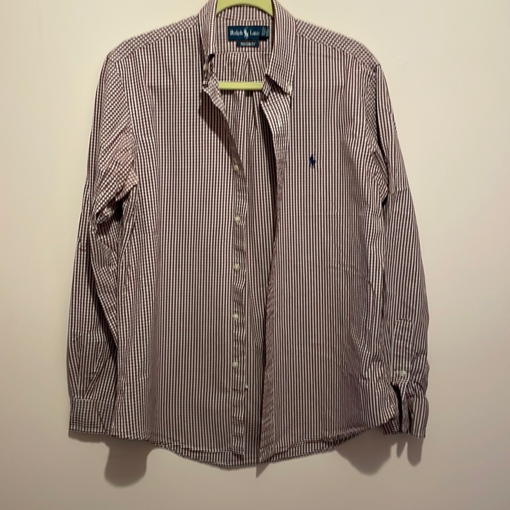 Ralph Lauren Medium red button down